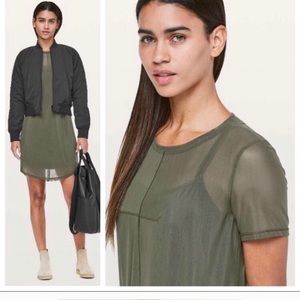 Lululemon Olive Athleisure Dress Size 4